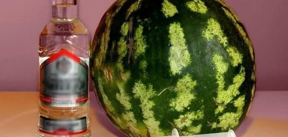 Водка в арбузе
