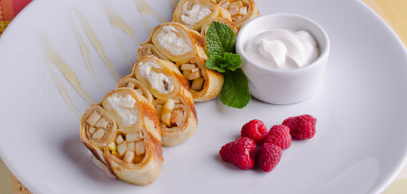 Телятина с медом и грибами