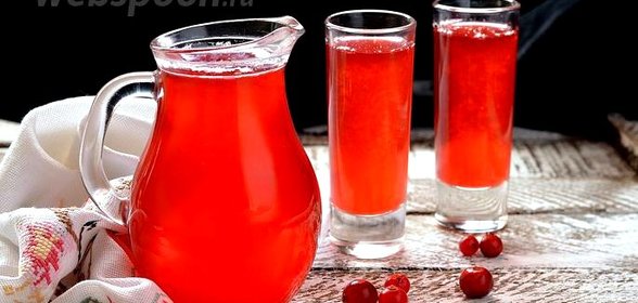 Морс из клюквы