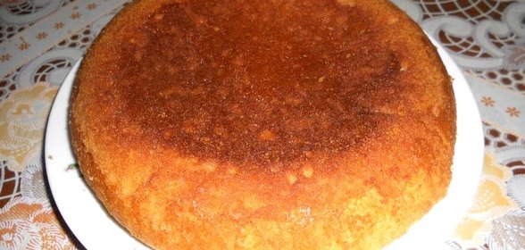 Запеканка творожная с ароматом лимона