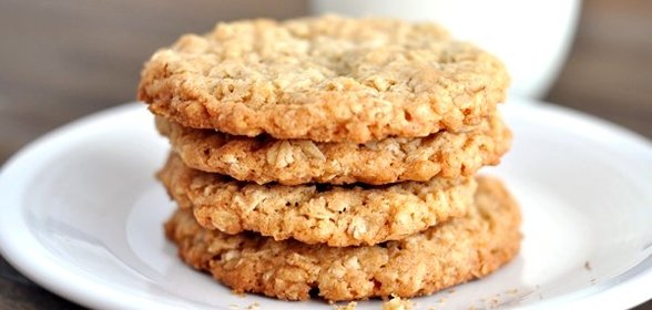 Диетические овсяные печенья