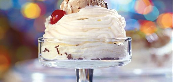 Безе с мороженым