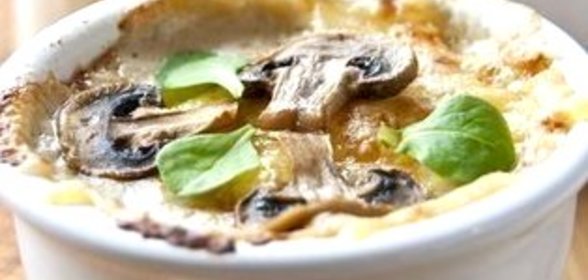 Жюльен из белых грибов