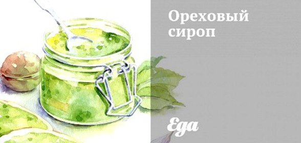 Ореховый сироп