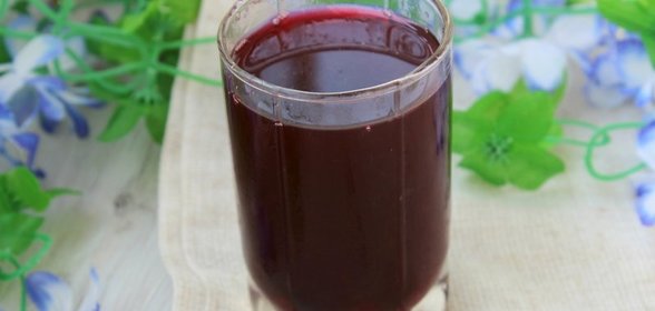 Компот из смородины с ароматом ванили