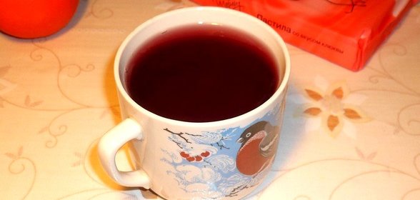 Компот из вишни и клементинов