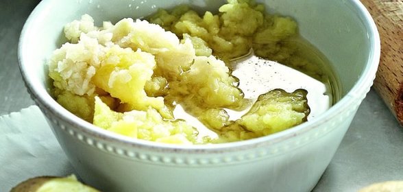 Греческий картофельно-чесночный соус