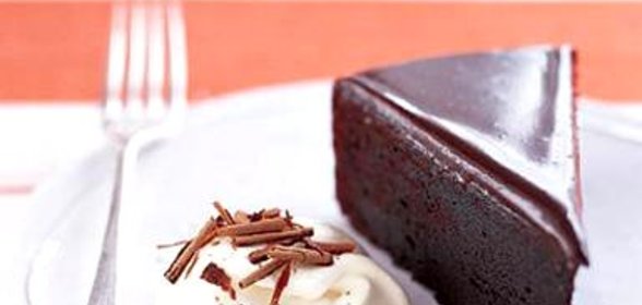 Глазированный шоколадный пирог