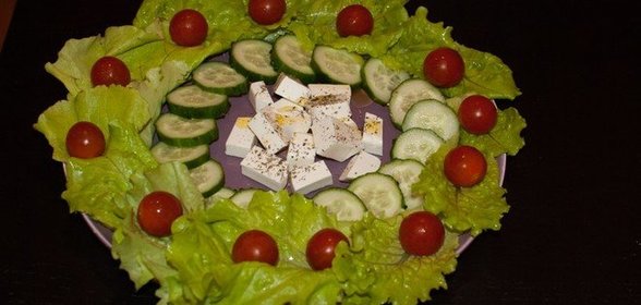 Овощной венок