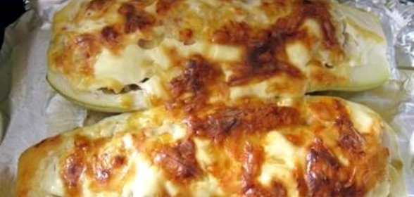 Фаршированные лодочки