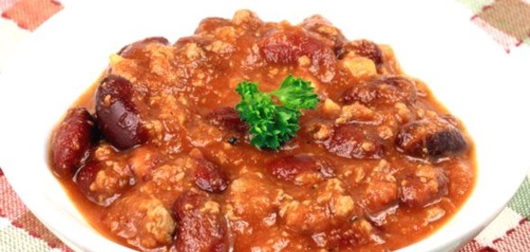 Острая закуска из красной фасоли