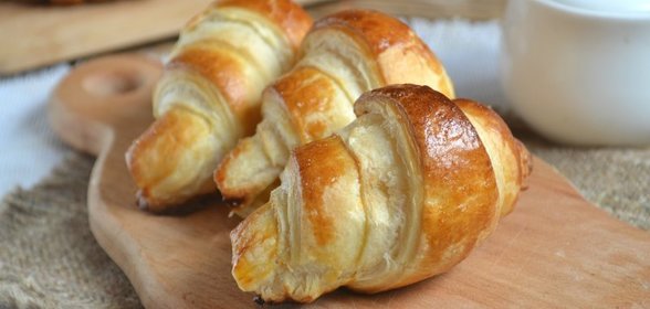Круассаны из готового слоеного теста
