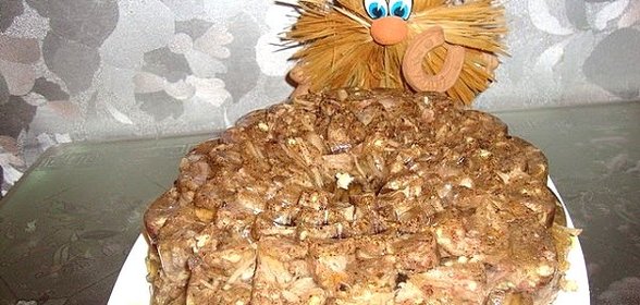 Холодец из дикого кабана