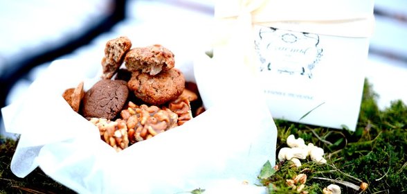 Печенье шоколадное с черносливом