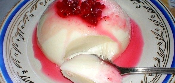 Кефирное желе