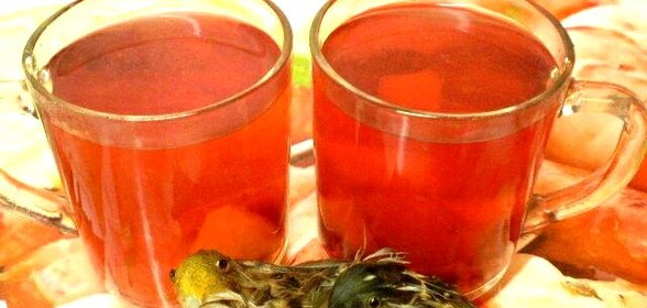 Компот ассорти с шиповником