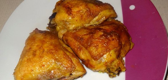 Куриные бедрышки маринованные в майонезе