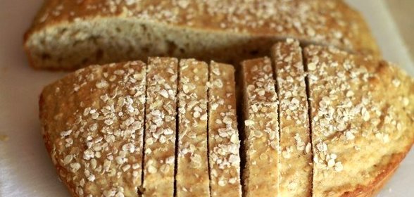 Белый хлеб без дрожжей