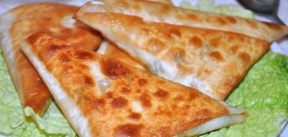 Пирожки из лаваша с сыром