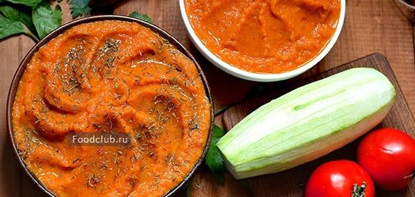 Кабачковая икра в мультиварке