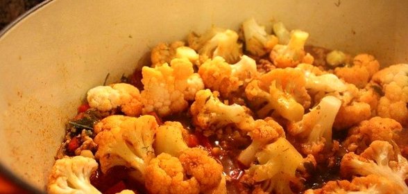 Мусака из цветной капусты