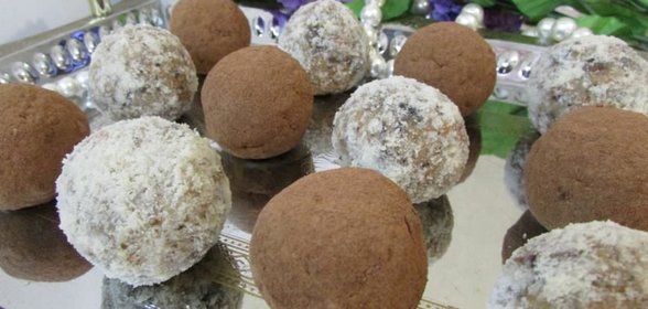 Постные конфеты из пшена