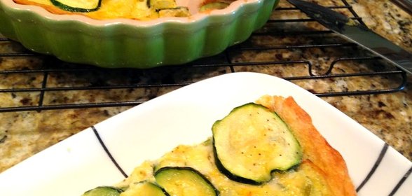 Итальянский пирог с кабачками