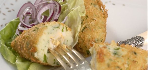 Зразы из картофеля с рыбой