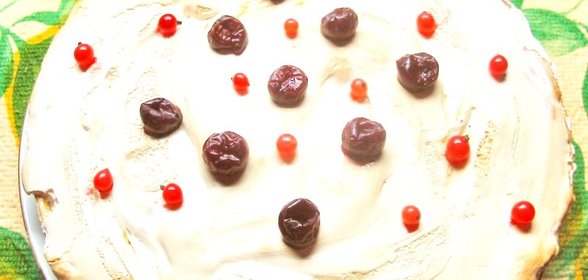 Лимонный тарт с меренгой