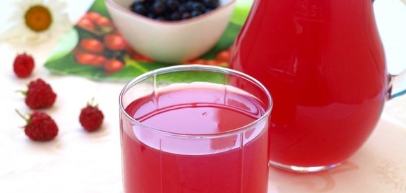 Кисель из свежих ягод