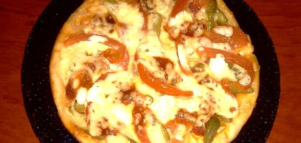 Пицца с салями