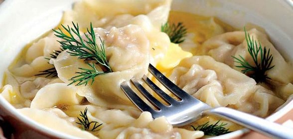 Пельмени с медвежатиной