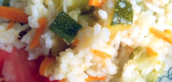 Плов с кабачками