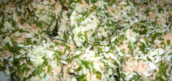 Закуска из горбуши