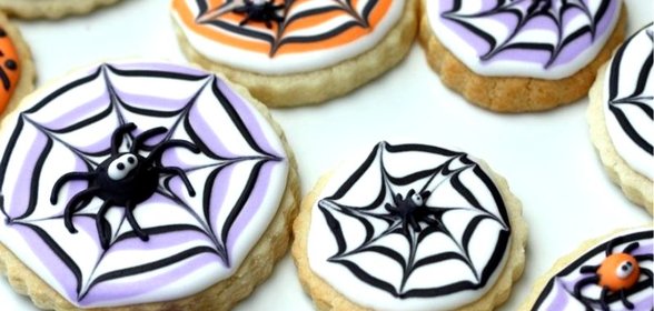 Шоколадное печенье Паутина