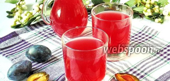 Кисель из слив