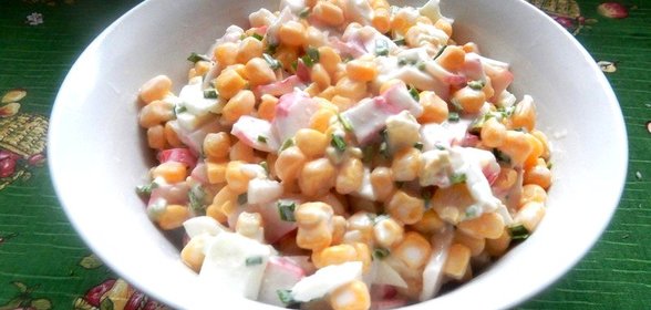 Салат Кукурузка