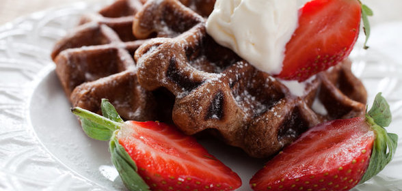 Шоколадные вафли