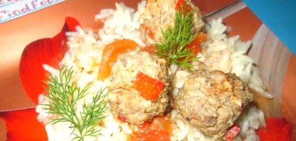 Тефтели с болгарским перцем