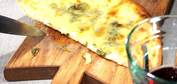 Хачапури с зеленью