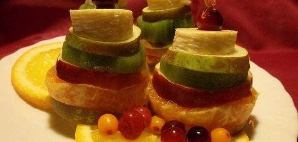 Фруктовое канапе