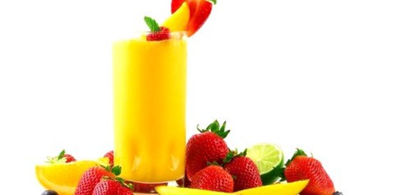 Апельсиново-манговый смузи