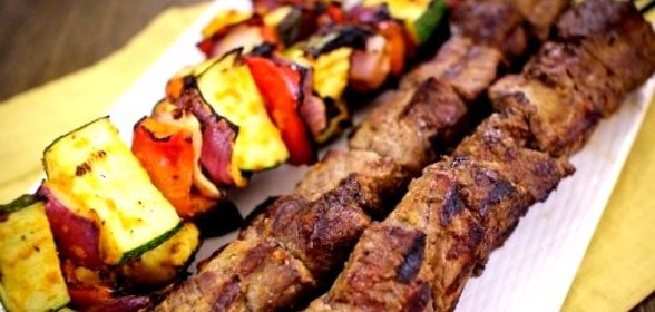 Шашлык из говядины мягкий