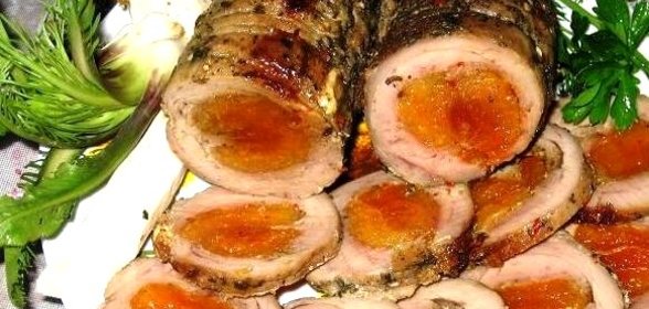 Рулет из говядины в фольге