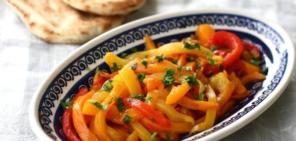 Салат с болгарским перцем