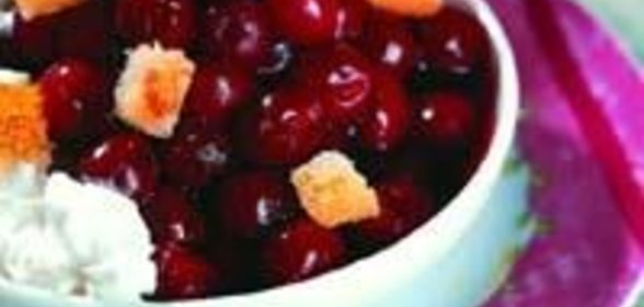 Десертный суп Зимняя вишня