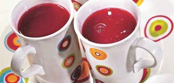 Кисель из смородины и малины