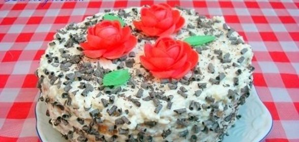 Торт зефирный в мультиварке