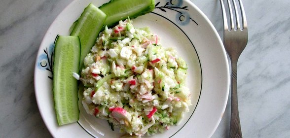 Салат Крабовый фреш
