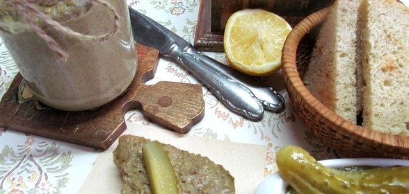 Печеночный паштет с грушей